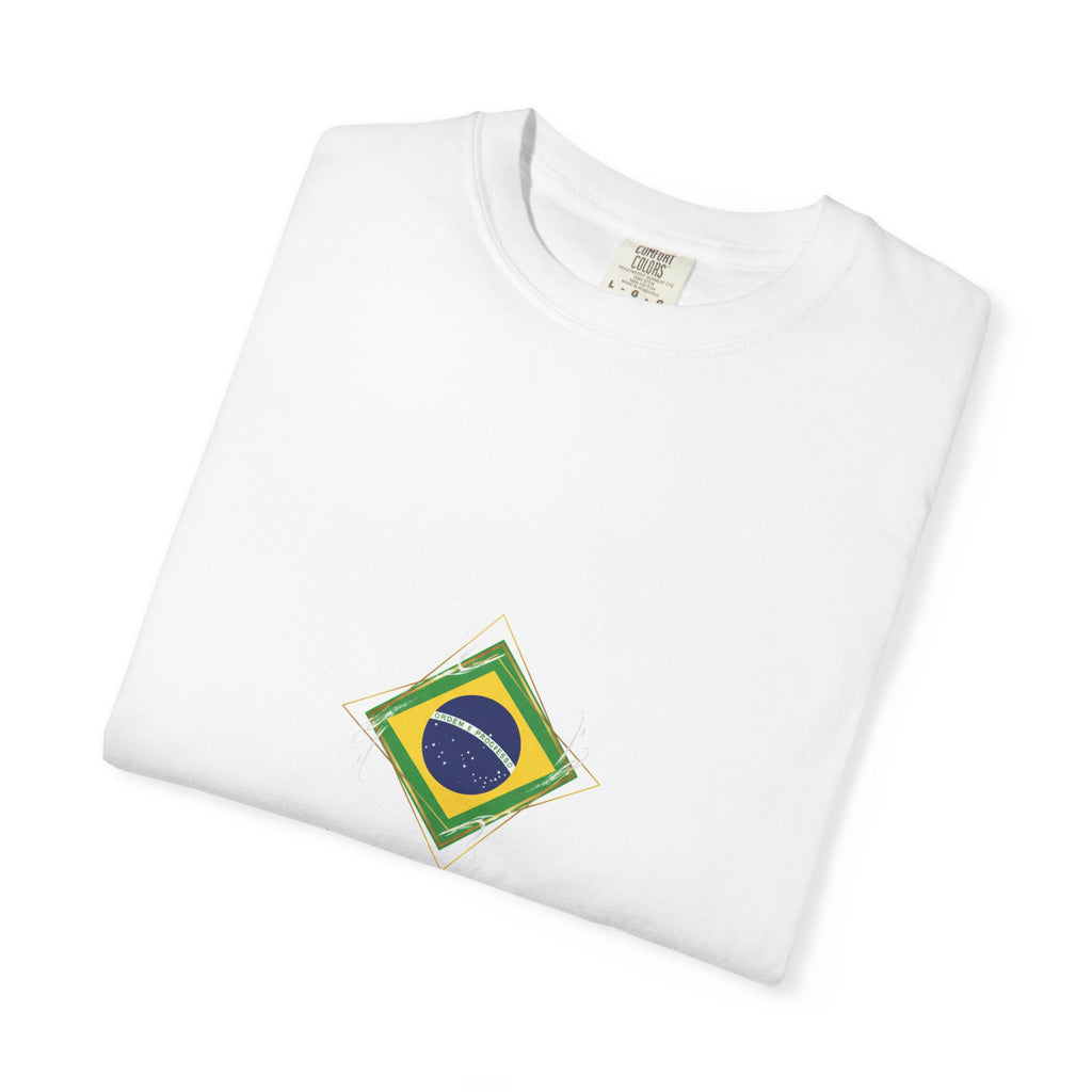 Brasil Flag T-Shirt — Vintage Brazilian Pride Tee