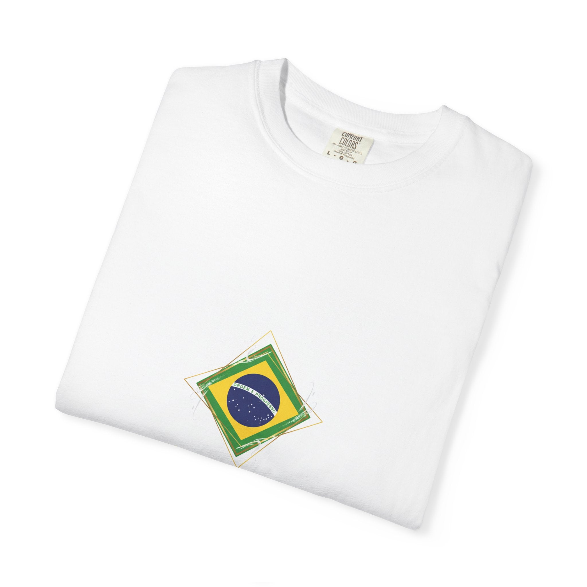Brasil Flag T-Shirt — Vintage Brazilian Pride Tee