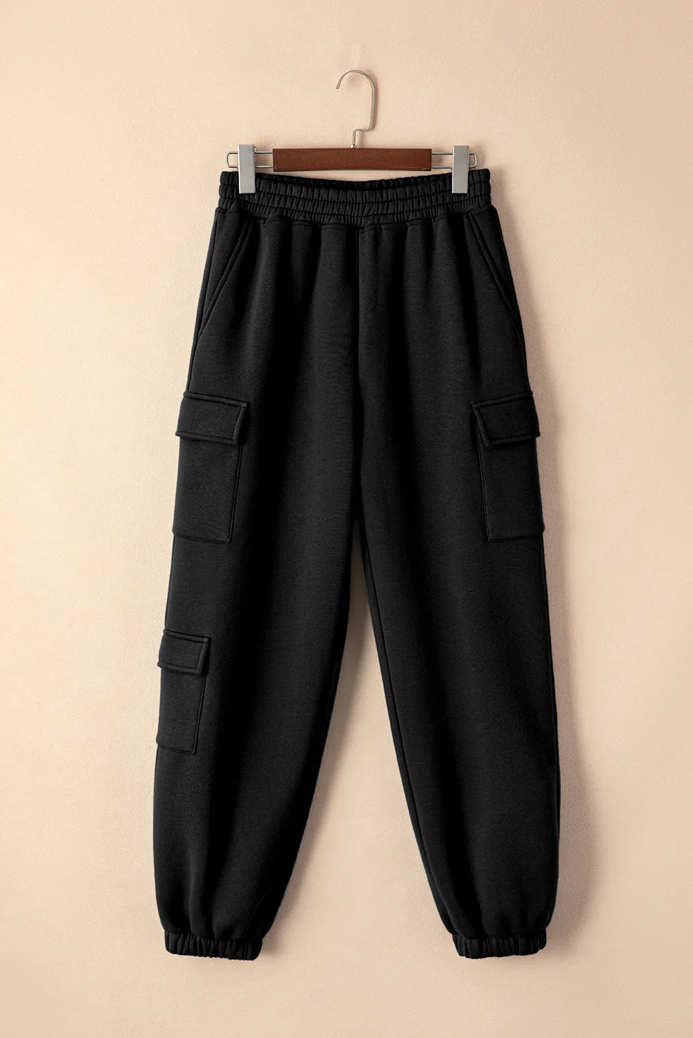 Pocketed Elastic Waist Active Joggers - Maria de Fatima Andrade