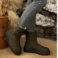 Warm Padded Waterproof Snow Boots - Maria de Fatima Andrade