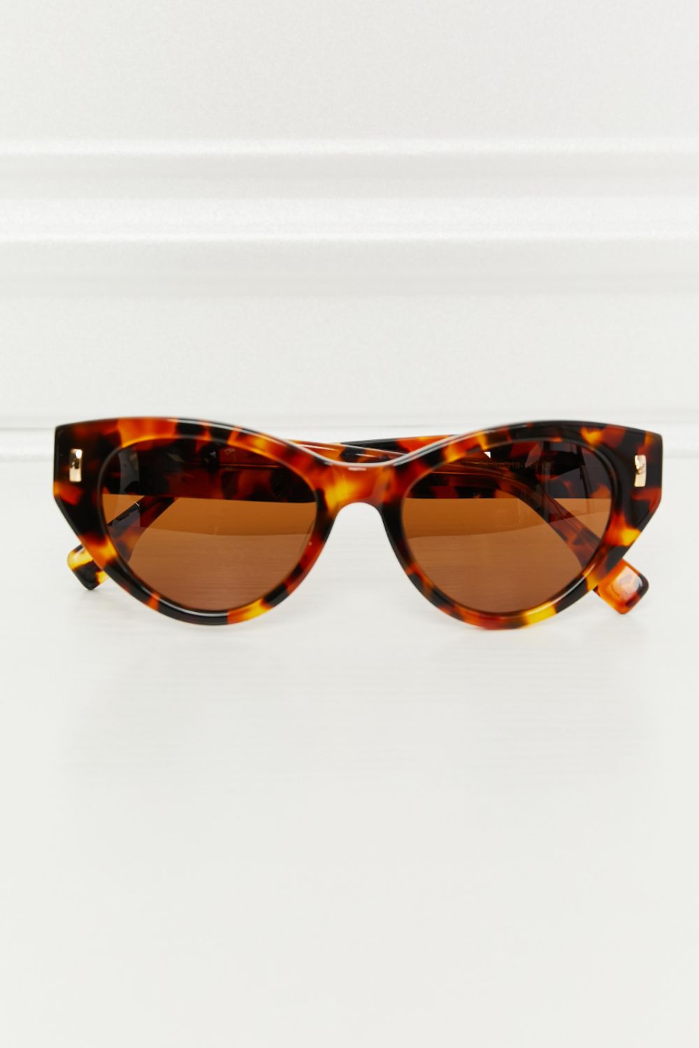 Tortoiseshell Acetate Frame Sunglasses - Maria de Fatima Andrade