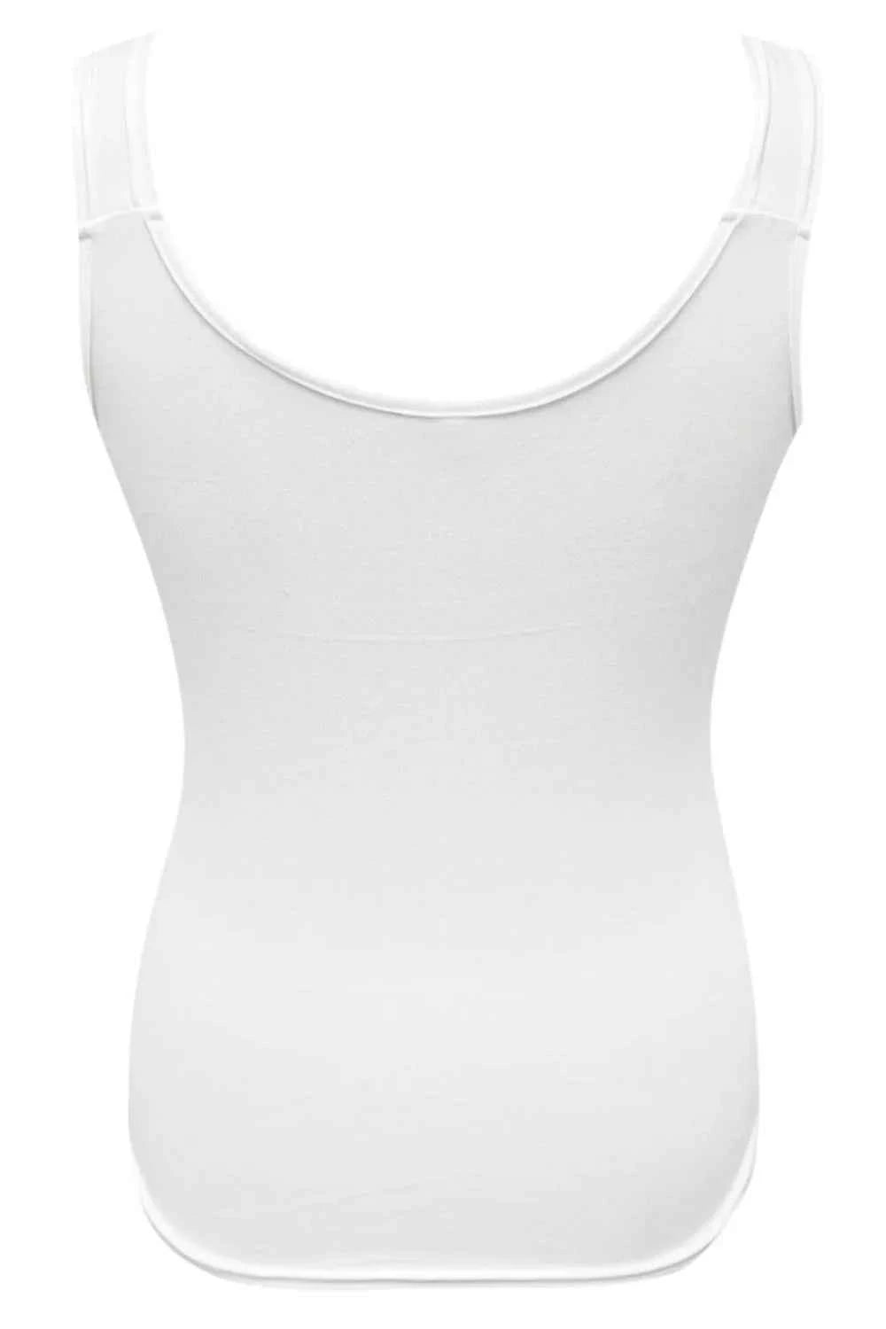 V-Neck Tank with Lace Detail