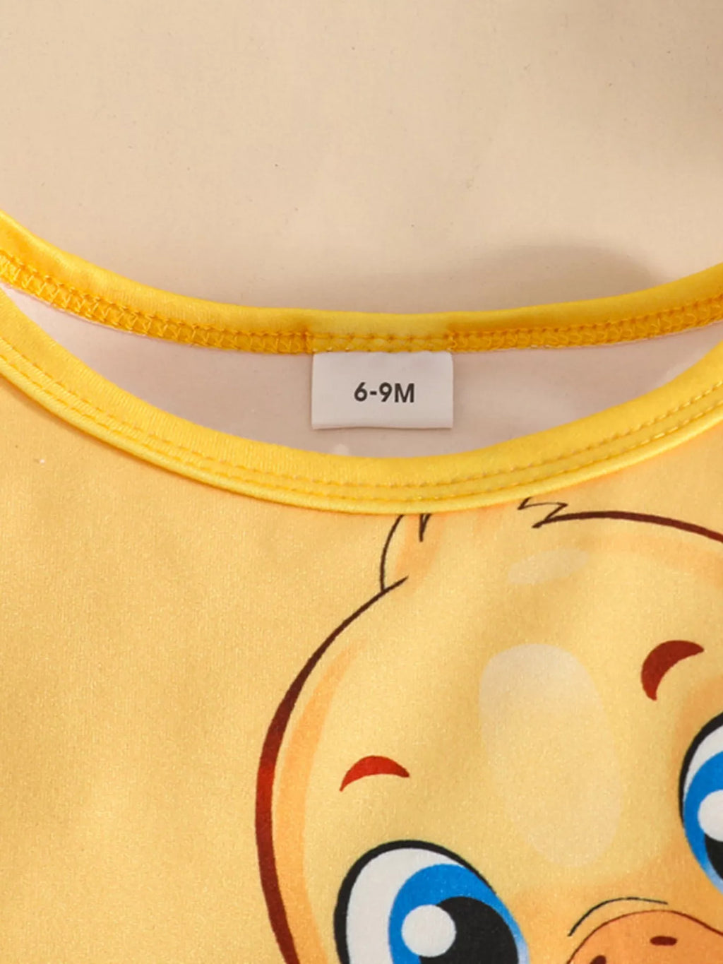 Children's Cute Duck Print Long Sleeve Top and Pants Set - Maria de Fatima Andrade