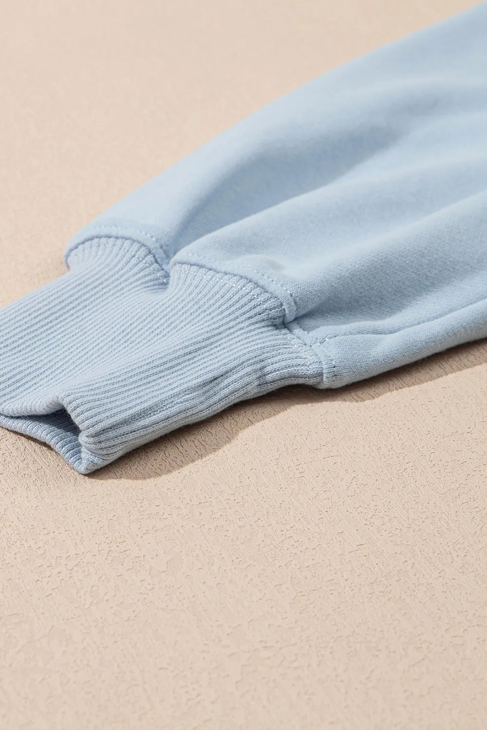 Half Zip Long Sleeve Top and Joggers Set - Maria de Fatima Andrade