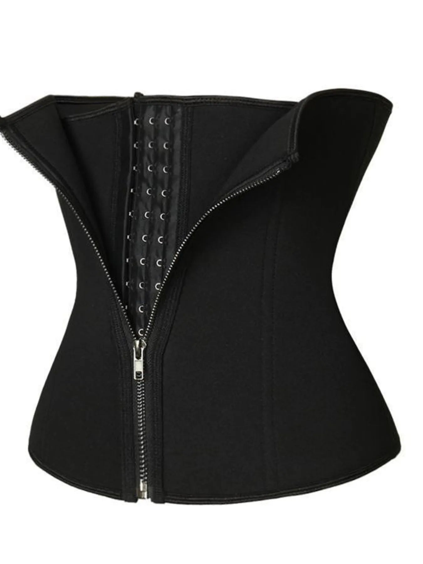 Full Size Zipper Shaping Band with Hook and Eye Closure Plus Size - Maria de Fatima Andrade