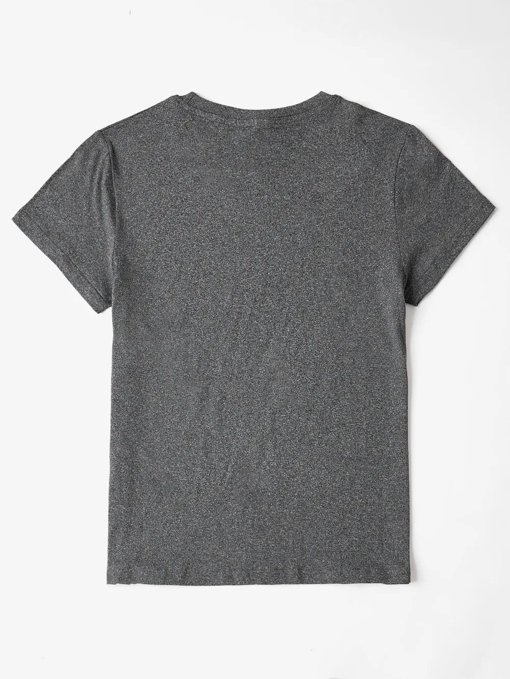 Happy Easter Round Neck Short Sleeve T-Shirt - Maria de Fatima Andrade