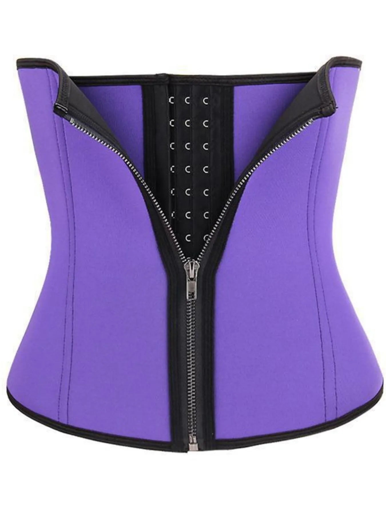 Full Size Zipper Shaping Band with Hook and Eye Closure Plus Size - Maria de Fatima Andrade