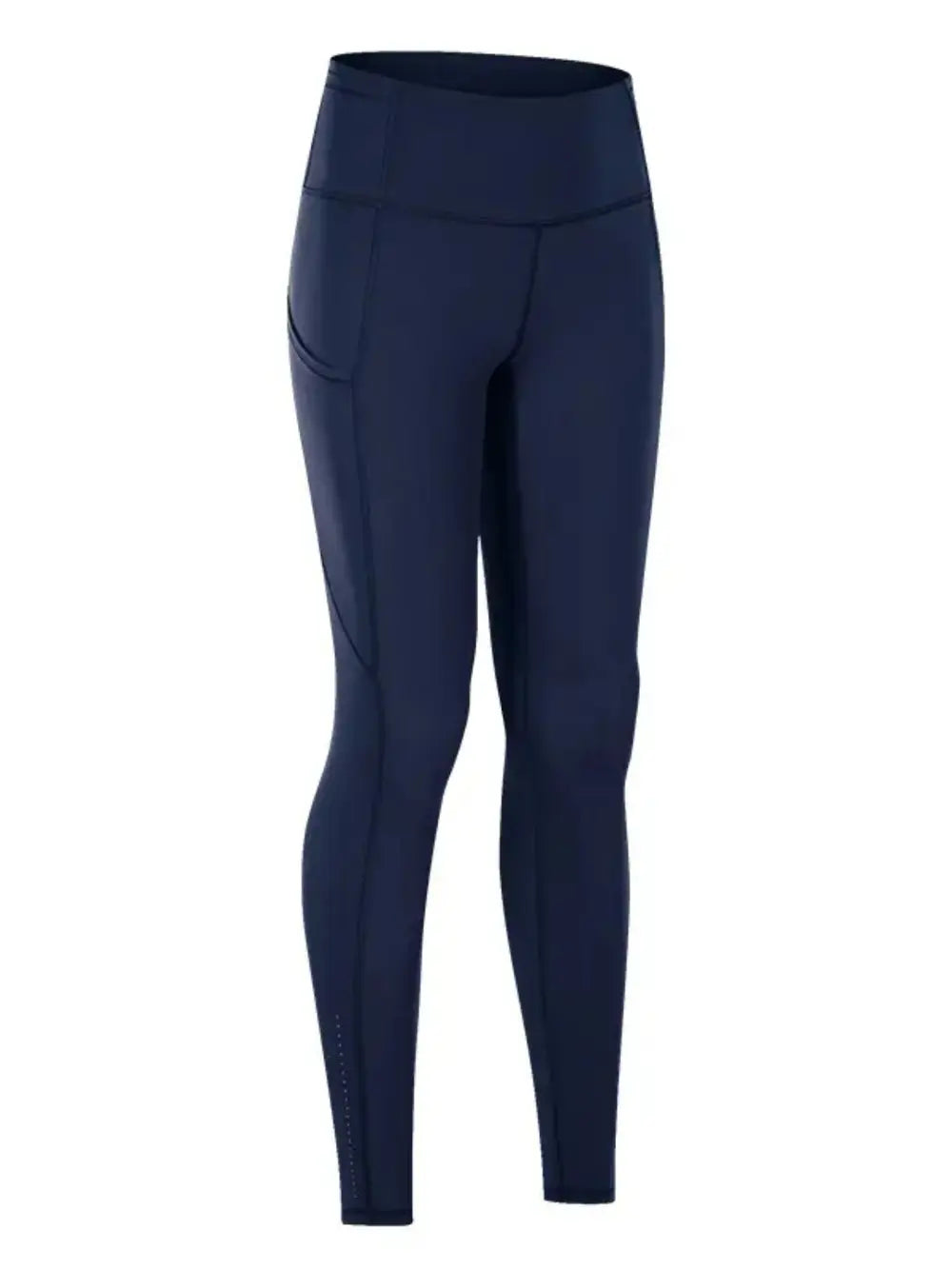 Wide Waistband Sports Leggings - Maria de Fatima Andrade