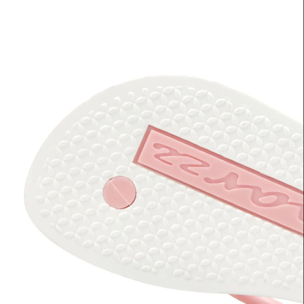 Printed Toe Post Flats Sandals - Maria de Fatima Andrade