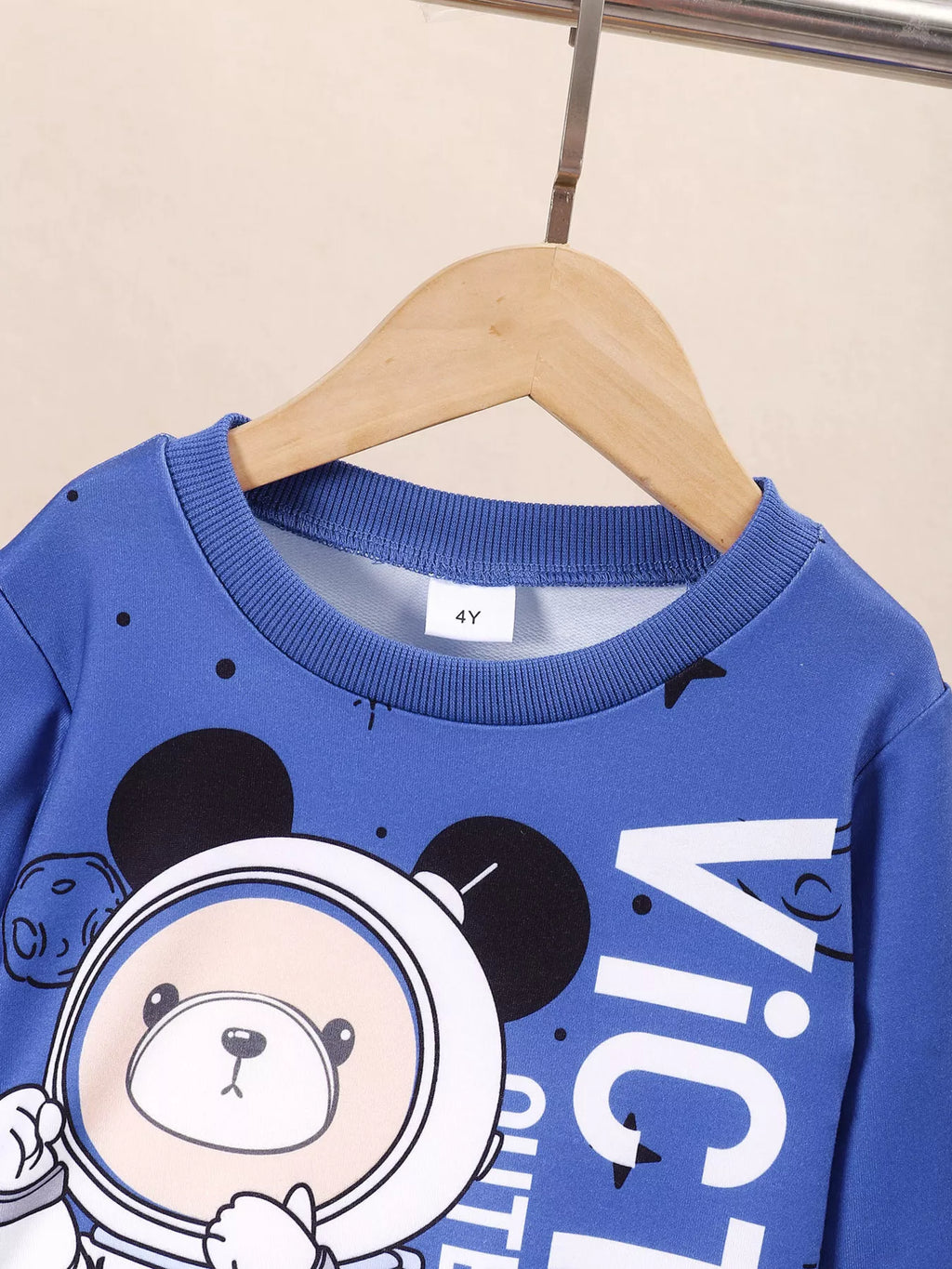 Children's Graphic Long Sleeve Top and Pants Set - Maria de Fatima Andrade