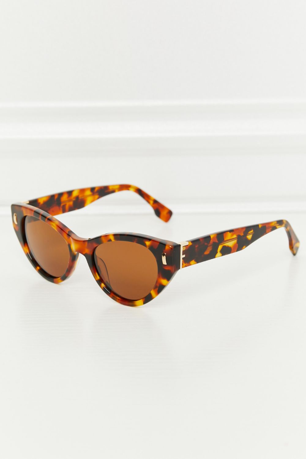Tortoiseshell Acetate Frame Sunglasses - Maria de Fatima Andrade