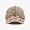 Fringe Adjustable Cotton Baseball Cap - Maria de Fatima Andrade