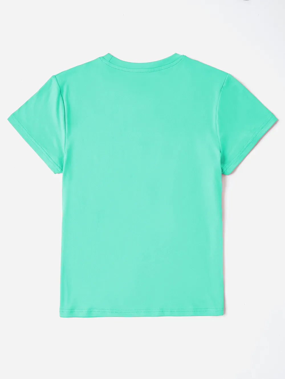 Happy Easter Round Neck Short Sleeve T-Shirt - Maria de Fatima Andrade