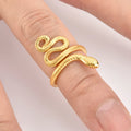 925 Sterling Silver Snake Shape Ring - Maria de Fatima Andrade