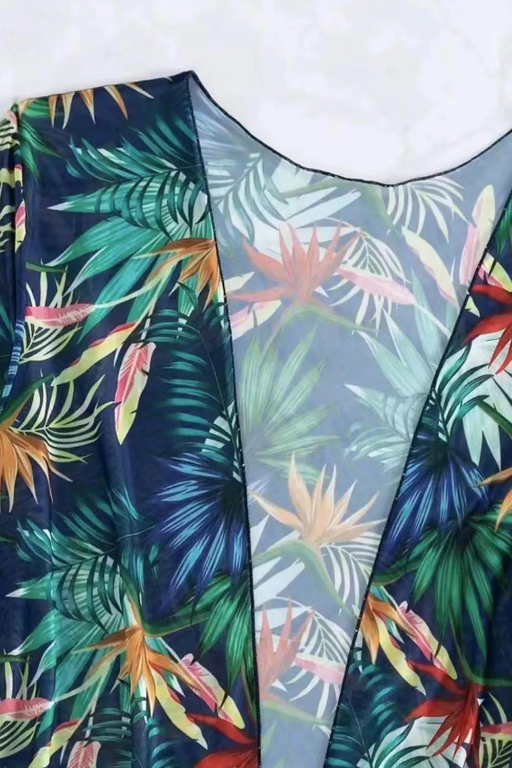 Printed Halter Neck Three-Piece Swim Set - Maria de Fatima Andrade