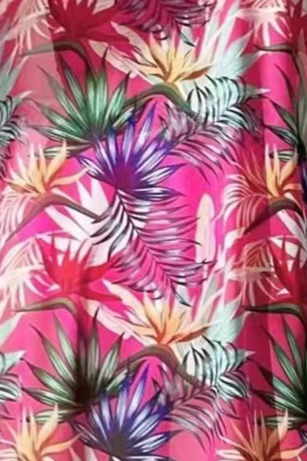 Printed Halter Neck Three-Piece Swim Set - Maria de Fatima Andrade