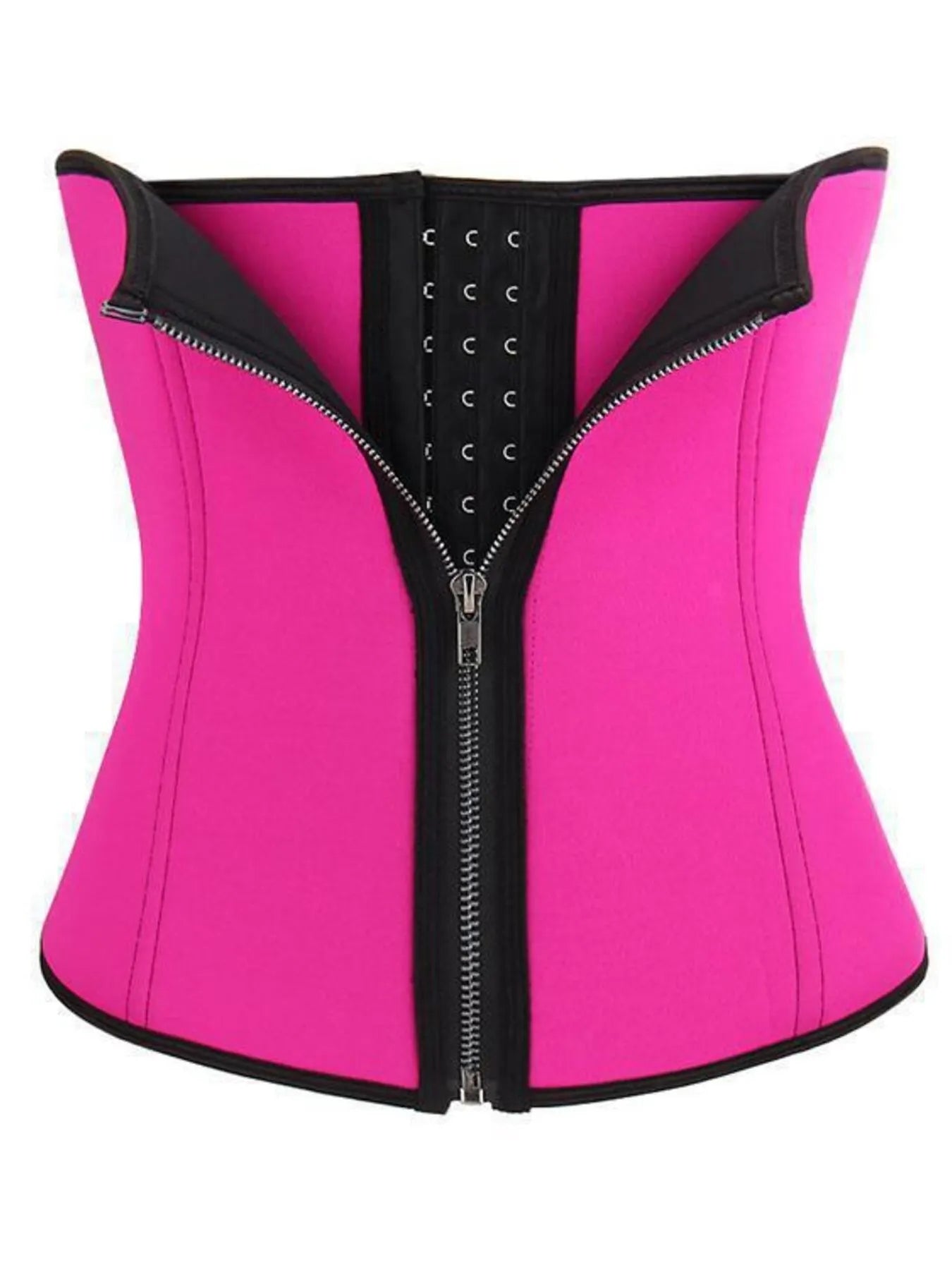 Full Size Zipper Shaping Band with Hook and Eye Closure Plus Size - Maria de Fatima Andrade