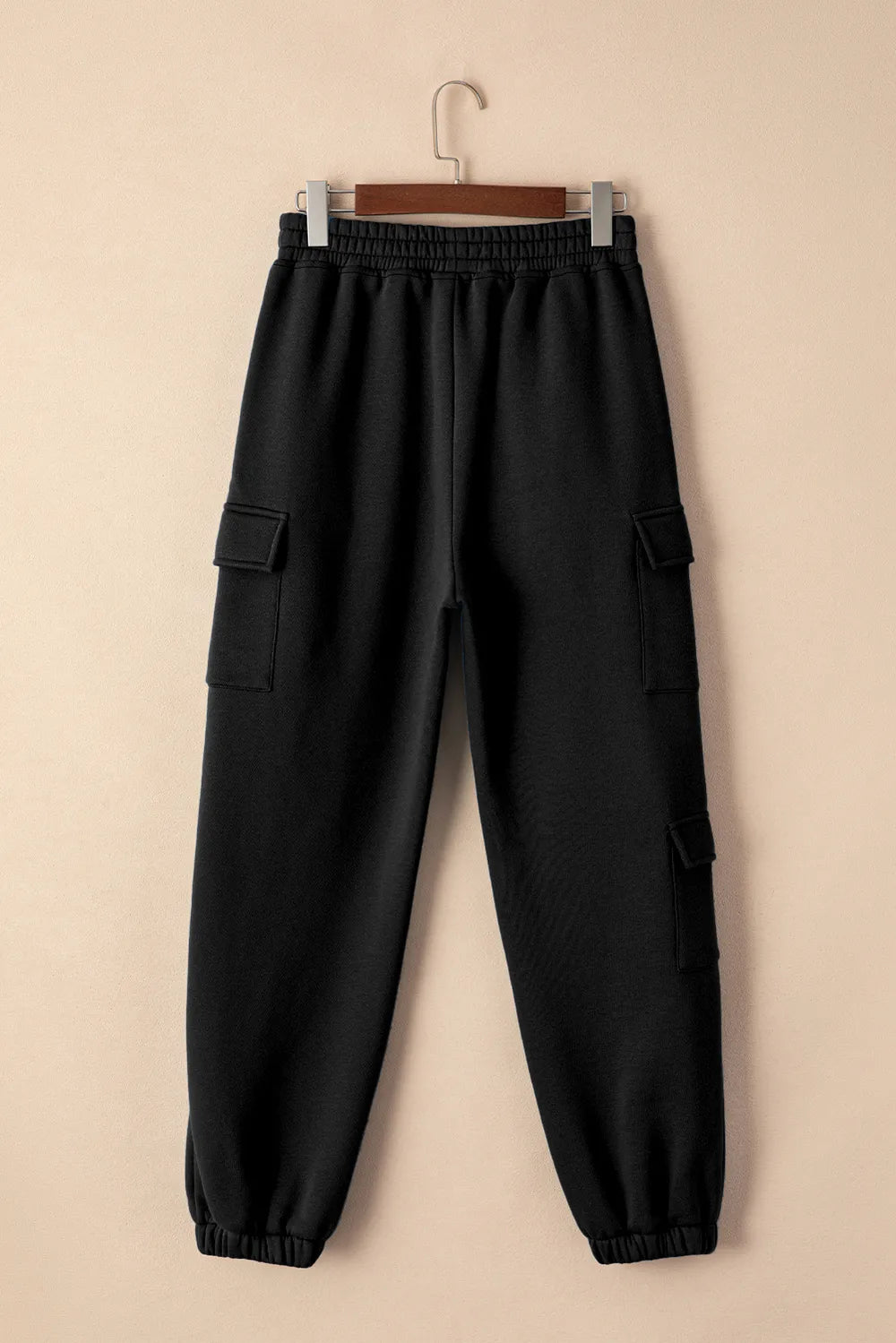Pocketed Elastic Waist Active Joggers - Maria de Fatima Andrade